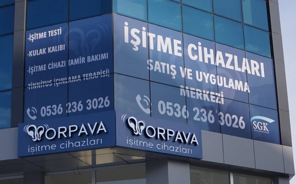 Bursa Orpava işitme cihazları satış, uygulama ve test merkezi dış cephesi